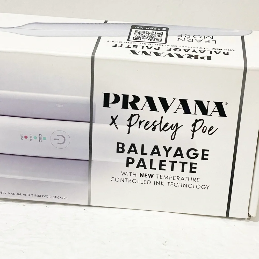 PRAVANA x Presley Poe Balayage Palette Temperature Controlled Haircare‎ NEW